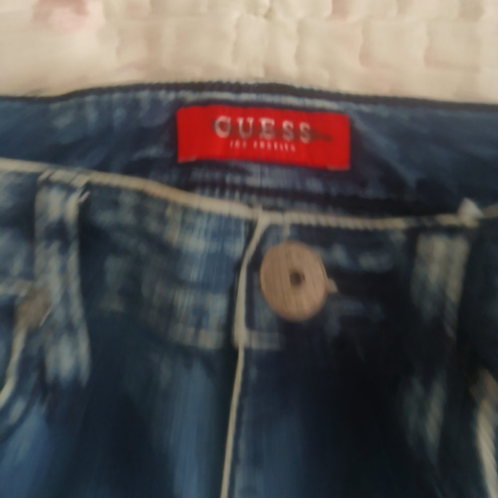 Guess Men's Slim Jeans - Blue - Picture 3 of 7